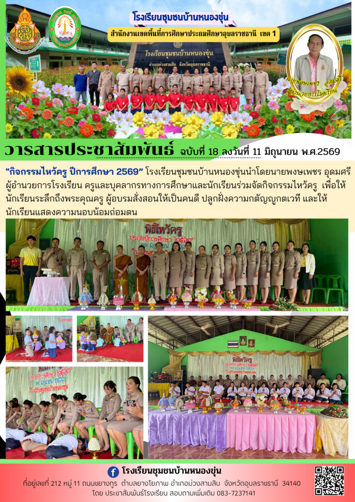 โรงเรียนชุมชนบ้านหนองขุ่น